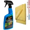 Meguiars Hybrid Ceramic Spray Wax Lackschutz inkl. Supreme Shine Mikrofasertuch