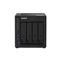 QNAP TS-451D2-4G 4 Bay Dual-Core-NAS-Gehäuse mit hocheffizienter Dateiverwaltung, Datensicherung und HDMI-Ausgabe