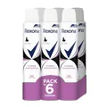 Rexona Invisible Deosol Anti-Transpirant für Damen, Black&White, 200 ml, 6 Stück