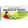 Baldriparan Beruhigungs-Dragees Baldrian & Hopfen – Pflanzliches Arzneimittel zur Beruhigung – mit Baldrianwurzel- und Hopfenzapfenextrakt – 30 Dragees