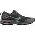 Mizuno Wave Rider GTX Trailschuh Damen-Grau,Weiß, Größe 38,5