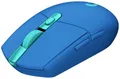 Logitech G305 Lightspeed Gaming-Maus Bluetooth Optisch Blau 6 Tasten 12000 dpi Beleuchtet, Ergonomisch