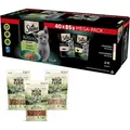 SHEBA Kitten flavour packet 40x85 g - Alleinfuttermittel für Kätzchen in Sauce (Schnitte mit: Lachs, Huhn) + WILD FARM 3x50g Katzenleckerli