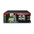 Sheba Katzen Nassfutter für Kitten im Portionsbeutel Feine Vielfalt mit Lachs (MSC) und Huhn in Sauce Multipack 40x85g