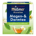 Meßmer Magen‑ & Darmtee | Krampflösend & wohltuend |Arzneitee mit Pfefferminzblättern, Anis, Bitterem Fenchel, Kamillenblüten & Kümmel | 9 Teebeutel