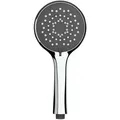 WENKO Duschkopf Watersaving Kunststoff Silber