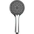 Wenko Handbrause Water Saving Ø 11 cm Grau-Chrom