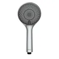 Wenko-Wenselaar GmbH & Co. KG WENKO Sparduschkopf Watersaving, Ø 11 cm, Nachhaltiger Duschkopf mit Regenwasserstrahl, Farbe: grau 23993100