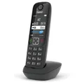 GIGASET AS690HX Schnurloses Zusatztelefon mit Freisprechen DECT Schwarz 1x