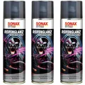 Sonax Reifenglanz Black Beast Effect 3x 500ml tiefschwarzes glänzendes Finish