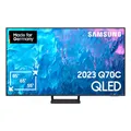 Samsung QLED 4K Q70C 55 Zoll Fernseher (GQ55Q70CATXZG, Deutsches Modell), Quantum Prozessor 4K, Motion Xcelerator Turbo+, Quantum HDR, Smart TV [2023]