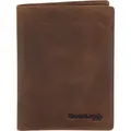 GreenLand Nature Leder Ausweisetui Monte Passport / Document Case Brown braun - Braun