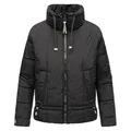 Navahoo Steppjacke Luftzauber 14 Gesteppte Damen Übergangsjacke schwarz XXL (44)