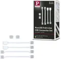 Paulmann Kabelverbinder-Sortiment MaxLED Connector Set Full-Line COB Weiß, Transparent, Set, 6-tlg.