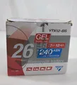 CARTEC Gel Motorradbatterie YTX12-BS 12Ah, 240A, Motorrad-Starter-Batterie --