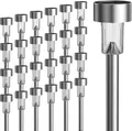GIGALUMI Solarlampen für außen, Solarleuchten für Garten, 24 Stück, wasserdichte Solar Gartenleuchten für außen Garten, Balkon, Terrasse, Rasen, Wege (Warmweiß)