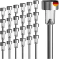 Solarleuchten 24 Stück Garten Außen Warmweiß