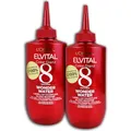 2 er Pack L'ORÉAL - ELVITAL Color Glanz 8 Sekunden Wonder Water Lamellar Haarfluid 2 x 200 ml