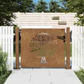 Poort 105x80 cm Baumdesign Cortenstaal