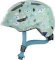 Abus Kinderfahrradhelm "SMILEY 3.0" Gr. S, grün (grün nordic), S Kopfumfang: 45cm - 50cm