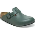 Birkenstock Damen/Herren-Haus--&-Arbeitsschuh, Boston PRO LE Thyme, Größe 45 - dunkelgrün - 45