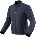 Jacke Damen Motorrad Rev'It Revit Shade H2O Ladies Blau Wasserdicht TG-S