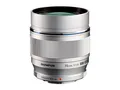 Olympus M.Zuiko Digital ED 75mm F1.8 Objektiv, lichtstarke Festbrennweite, geeignet für alle MFT-Kameras (Olympus OM-D & PEN Modelle, Panasonic G-Serie), silber