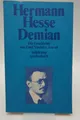 Hermann Hesse Demian Die Geschichte von Emil Sinclair Jugend 1. Auflage