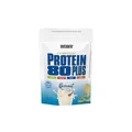 Weider - Protein 80 Plus - 4-Komponenten Protein Pulver - Hoher Proteingehalt mit 80% Eiweiß - Cremige Shakes mit Calcium & Vitamin B6 - 500g - Kokos