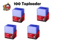 Ultra PRO 100x Regular Toploader Hartplastikhüllen TCG Sammelkarten NEU