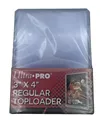 Ultra Pro Toploader - Ultra Clear - Regular - Top Loader - 3" x 4" - 25 Stück