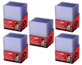 5x Ultra Pro 25 Toploader Regular Ultra Clear 3" x 4" für Pokemon Yugioh Magic 