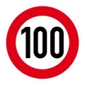 VKZ.274-100 Ronde 600mm 100 km/h RAL-Gütezeichen Folie RA2