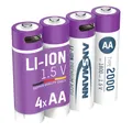 Ansmann Mignon AA -Akku Li-Ion 2000 mAh 1.5 V 4 St.