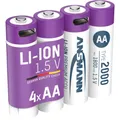 ANSMANN Typ 2000 Mignon AA Akku Li-Ion 2000 mAh