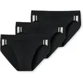 SCHIESSER Herren Slip 3er Pack - Rio Slip 95/5, Cotton Stretch, Seitenstreifen
