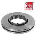 febi bilstein 105975 Bremsscheibe für Sauer Achsen