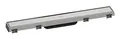 Hansgrohe RainDrain Match Duschrinne mit höhenverstellbarem Rahmen 600 mm - Edelstahl gebürstet - 56036800