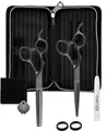 Olivia Garden Silk Cut PRO Matt Black 2er Set LH 5,75+Eff Friseurzubehör