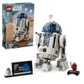 LEGO Star Wars 75379 R2-D2 Spielzeug – Spielfigur zum Ausstellen mit drehbarem Kopf, Periskop und Werkzeugen mit Darth Malak Minifigur – Geschenk für Jungs ab 10 Jahren und Erwachsene
