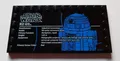 LEGO® Star Wars™ (75379) Bodenplatte 12 x 6 25 Jahre LEGO® Star Wars™ R2-D2™