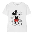T-Shirt Single Jersey Mickey Weiß - 5 Alter Männlich Cerdà
