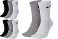Nike 9 X Socken SX7664 OL, Größe:M = 38-42, Farbe:9 X 964 Multi/Bunt