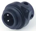 Philippi - RS692 - Flanschstecker, 2-polig, 16 A / 50 V