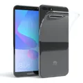 Für Huawei Y6 2018 Hülle Case Silikon Back Cover Handy Schutz Slim Transparent