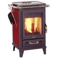Fireplace Kaminofen Fireplace Kamin Florenz Kaminofen Stahl Schwarz Bordeaux K1551, 7 kW schwarz