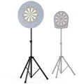 KOTO - Heavy Duty Dartständer, geeignet für Sisal- & elektronische Dartscheiben, zusammenklappbar, höhenverstellbar