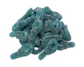 Fruchtgummi Bären & Co. Süßigkeit, Fruchtgummi blaue Schlüssel mit saurem Zucker überzogen 300g