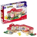 Mattel HNT93-Mega-Pokémon-Waldspaß Pokémon-Center+Pikachu,Chaneira,Evoli&Togepi