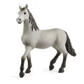SCHLEICH Horse Club Pura Raza Espanola Young Horse Toy Figure, Grey/Black (13924